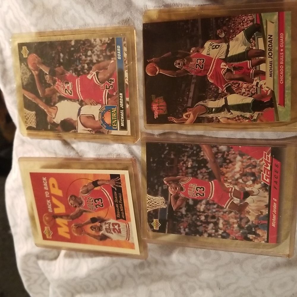 Michael Jordan #23  Upper deck basketball cards